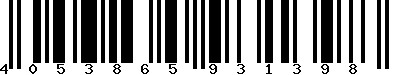 EAN-13 : 4053865931398