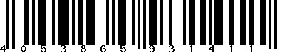 EAN-13 : 4053865931411 EAN-13 : 4053865931411
