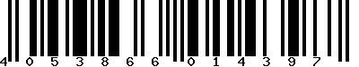 EAN-13 : 4053866014397