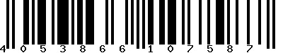 EAN-13 : 4053866107587