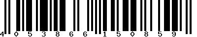 EAN-13 : 4053866150859