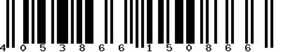 EAN-13 : 4053866150866