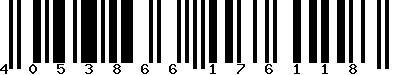 EAN-13 : 4053866176118