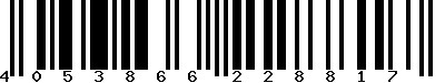 EAN-13 : 4053866228817
