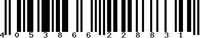 EAN-13 : 4053866228831