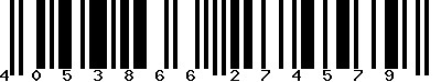EAN-13 : 4053866274579