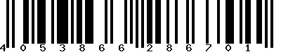 EAN-13 : 4053866286701