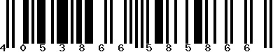 EAN-13 : 4053866585866