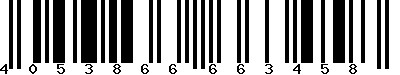 EAN-13 : 4053866663458