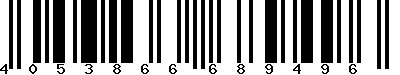 EAN-13 : 4053866689496 EAN-13 : 4053866689496