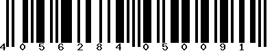 EAN-13 : 4056284050091 EAN-13 : 4056284050091