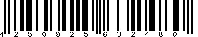 EAN-13 : 4250925632480