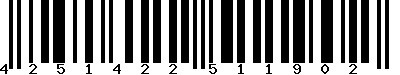 EAN-13 : 4251422511902