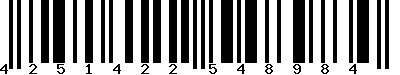 EAN-13 : 4251422548984