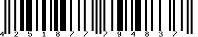 EAN-13 : 4251877794837 EAN-13 : 4251877794837