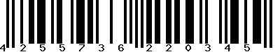 EAN-13 : 4255736220345
