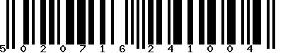 EAN-13 : 5020716241004