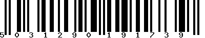 EAN-13 : 5031290191739