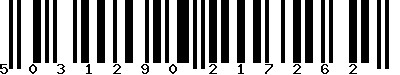 EAN-13 : 5031290217262