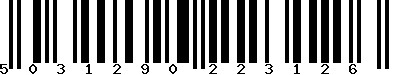 EAN-13 : 5031290223126