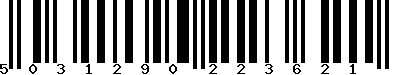 EAN-13 : 5031290223621