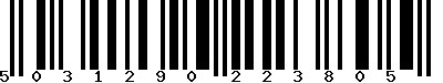 EAN-13 : 5031290223805