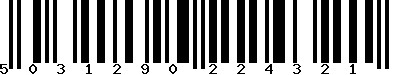 EAN-13 : 5031290224321