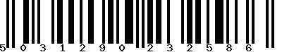 EAN-13 : 5031290232586