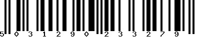 EAN-13 : 5031290233279