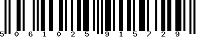 EAN-13 : 5061025915729