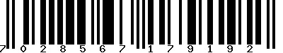 EAN-13 : 7028567179192