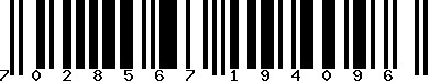 EAN-13 : 7028567194096