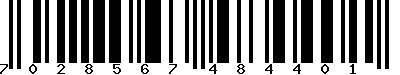 EAN-13 : 7028567484401 EAN-13 : 7028567484401
