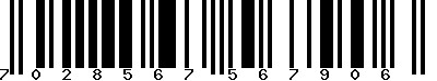 EAN-13 : 7028567567906