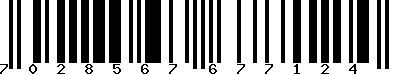 EAN-13 : 7028567677124