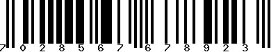 EAN-13 : 7028567678923 EAN-13 : 7028567678923