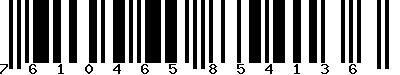 EAN-13 : 7610465854136