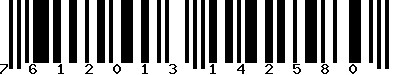 EAN-13 : 7612013142580