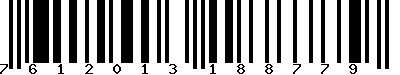 EAN-13 : 7612013188779