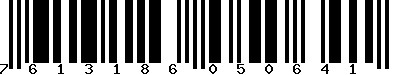 EAN-13 : 7613186050641