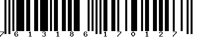 EAN-13 : 7613186170127