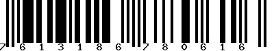 EAN-13 : 7613186780616