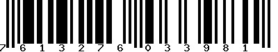 EAN-13 : 7613276033981 EAN-13 : 7613276033981