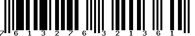 EAN-13 : 7613276321361