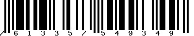 EAN-13 : 7613357549349 EAN-13 : 7613357549349