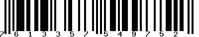 EAN-13 : 7613357549752