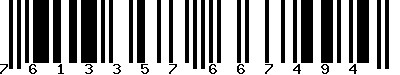 EAN-13 : 7613357667494