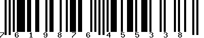 EAN-13 : 7619876455338 EAN-13 : 7619876455338