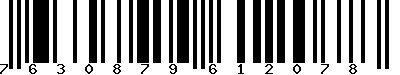 EAN-13 : 7630879612078