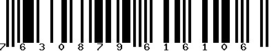 EAN-13 : 7630879616106